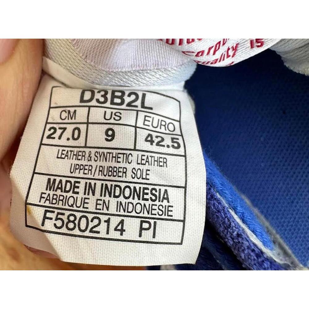 Onitsuka Tiger Blue Suede Sneakers US 9 - Picture 6 of 6